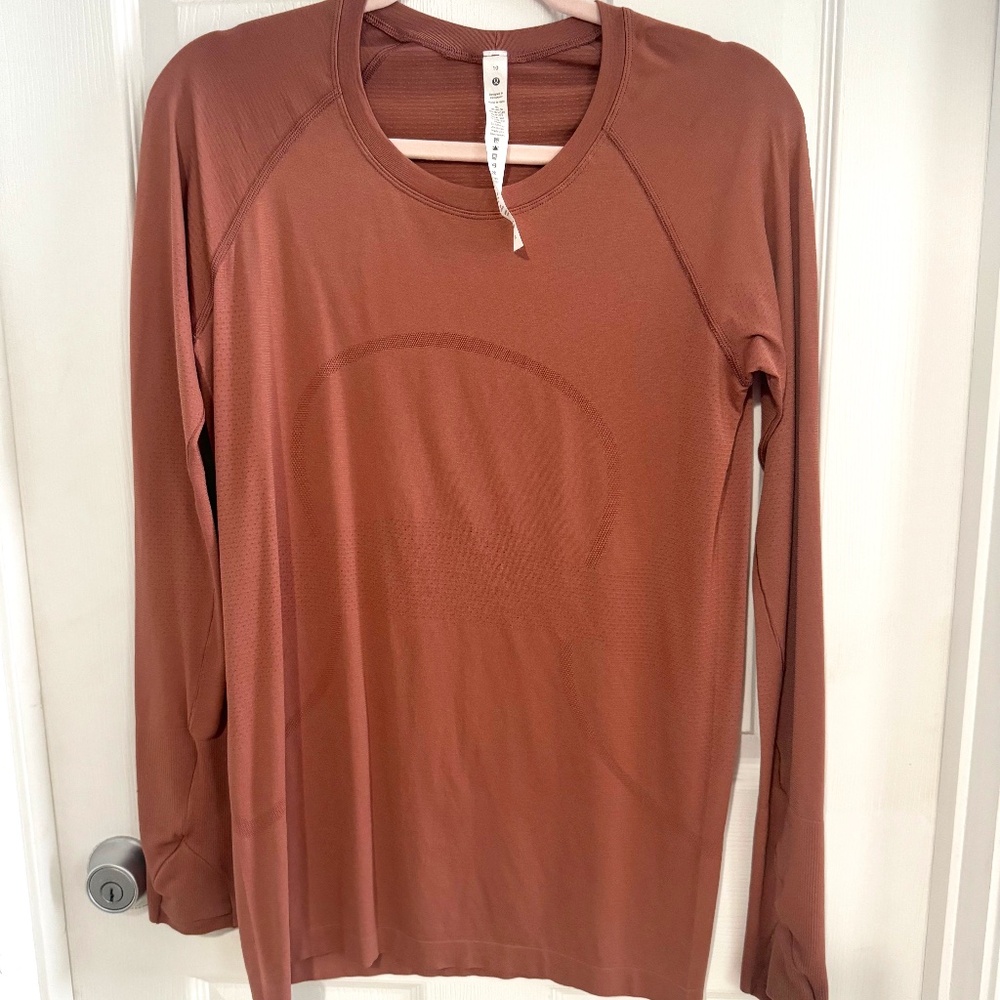 Lululemon 2.0 Swiftly Tech L/S Spiced Chai